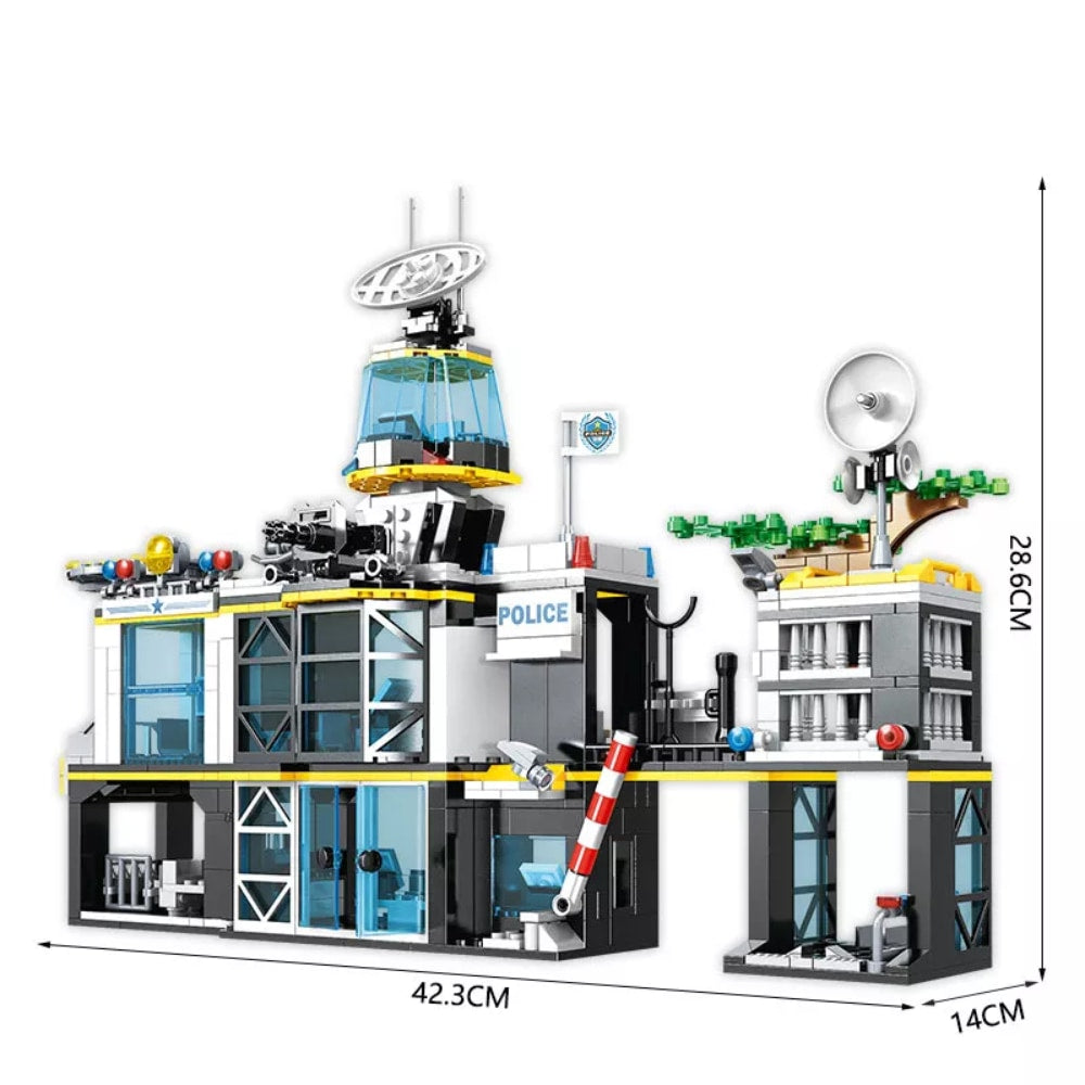 POLITIE Team bouwstenenset 1261 stuks