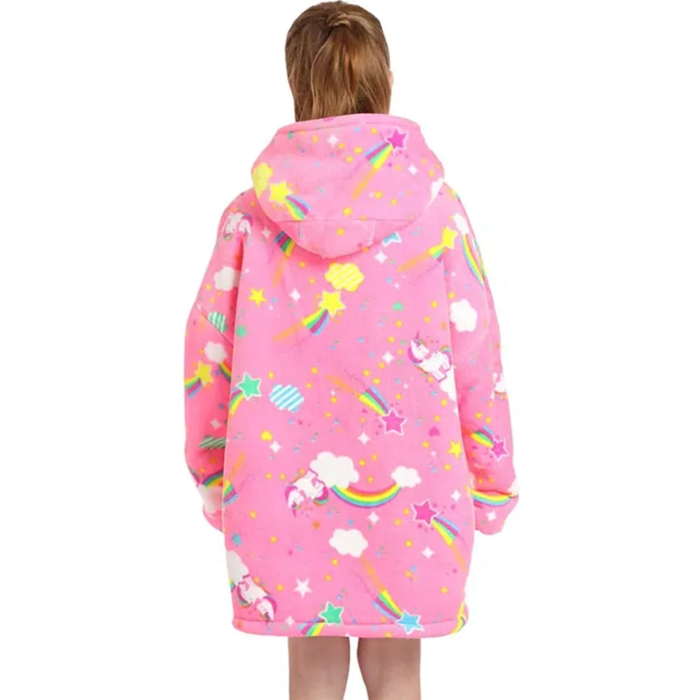 Hoodie deken voor kinderen