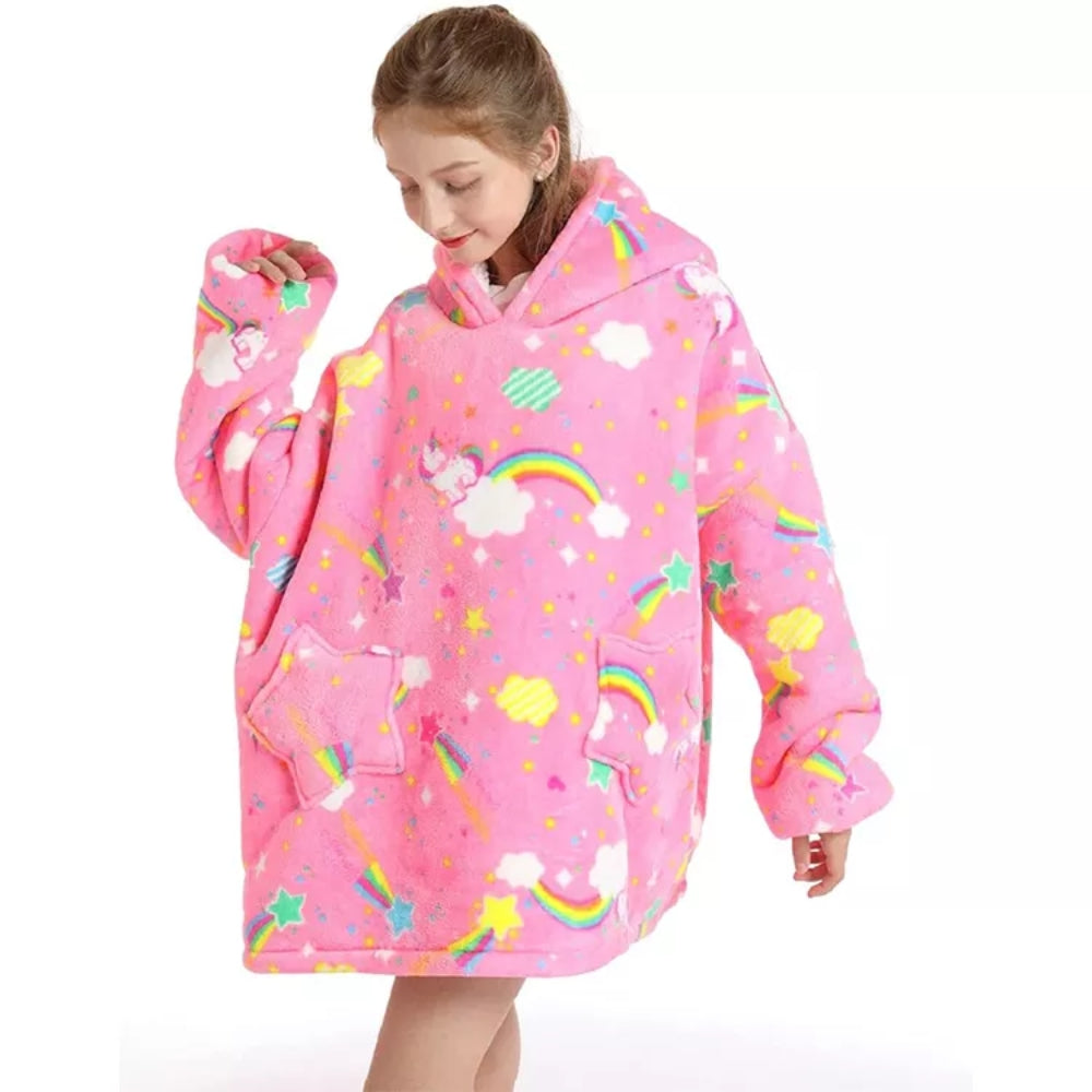 Hoodie deken voor kinderen