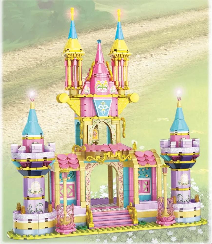 Droomkasteel bouwstenenset 1000 stuks