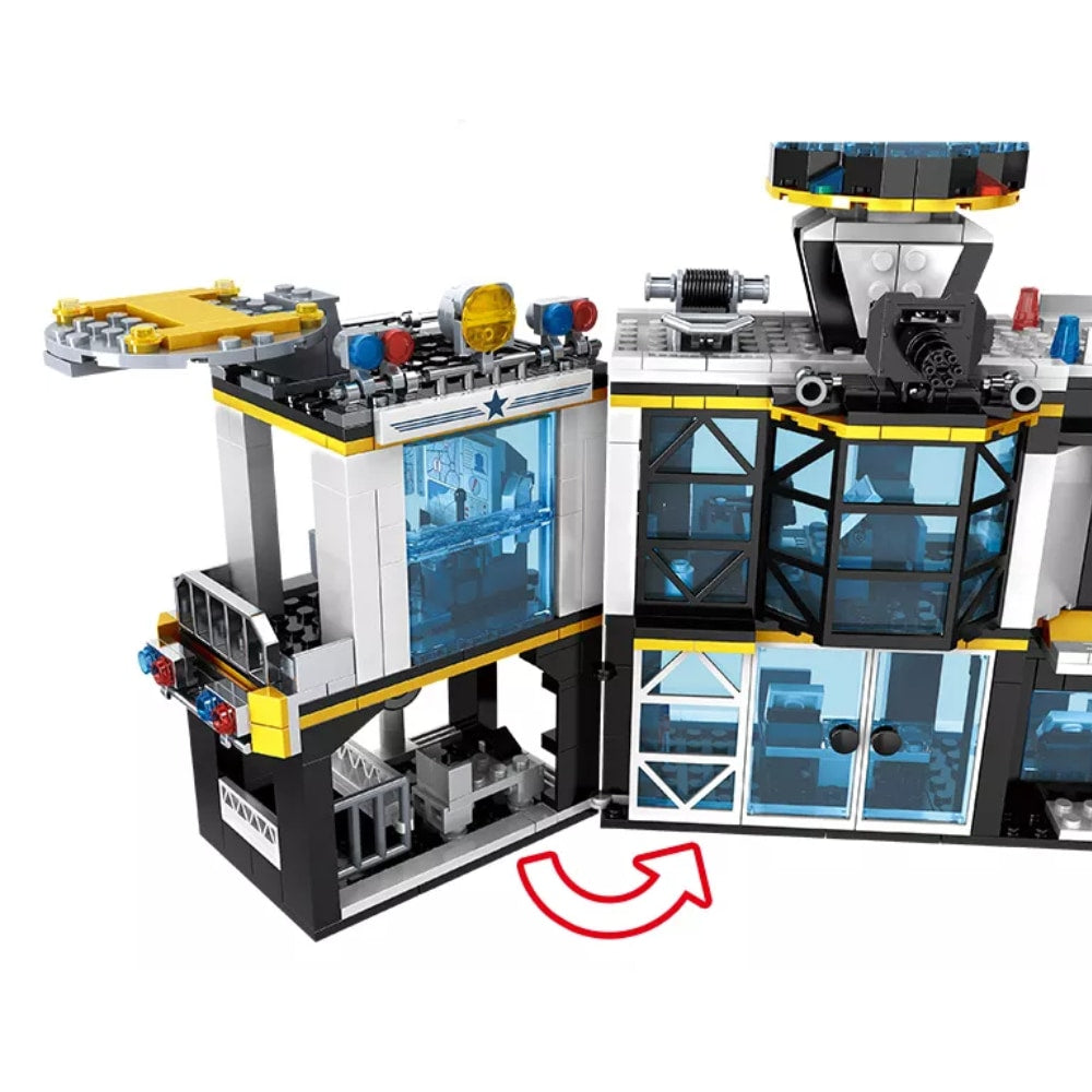 POLITIE Team bouwstenenset 1261 stuks