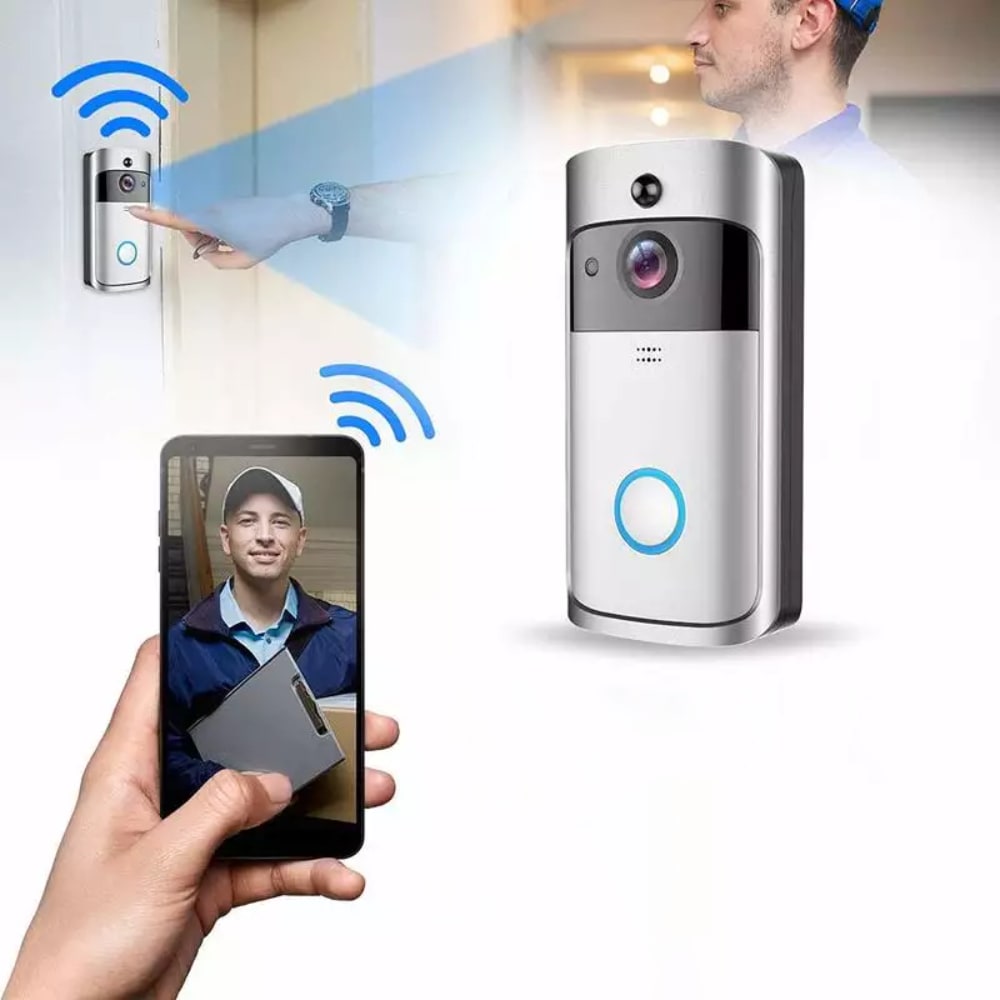 Smart wifi deurbel met camera