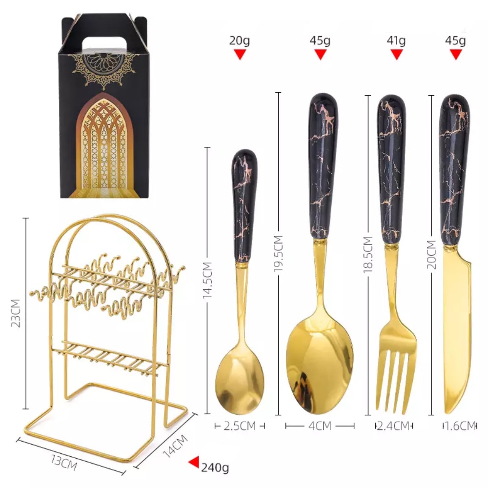 Bestek ODETTE 24-delige set