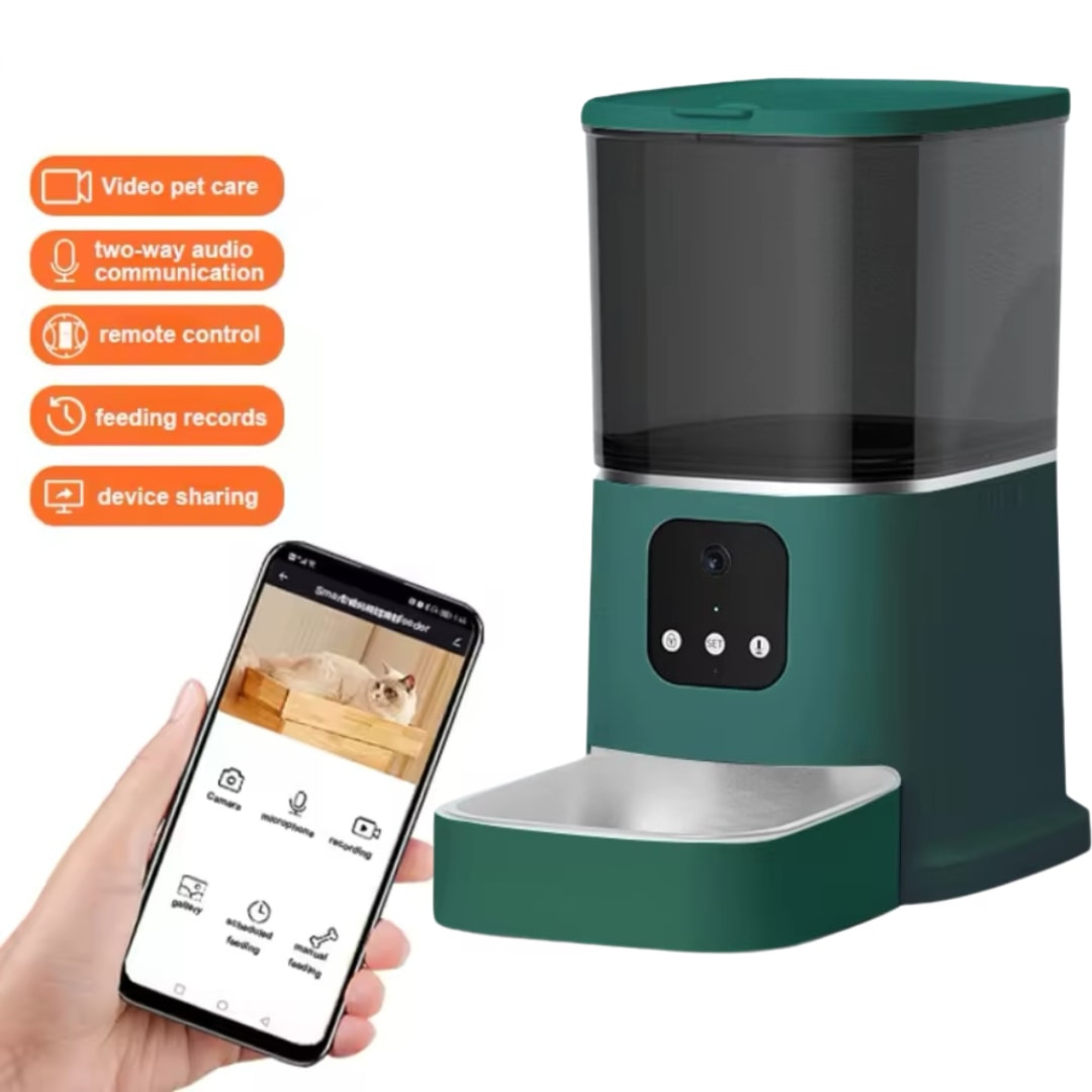 Automatische voederbak voor huisdieren