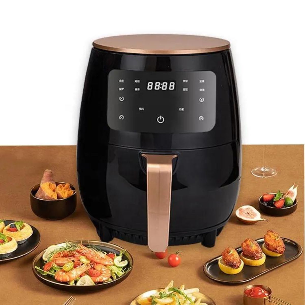 Lucht frituur capaciteit 4,5L