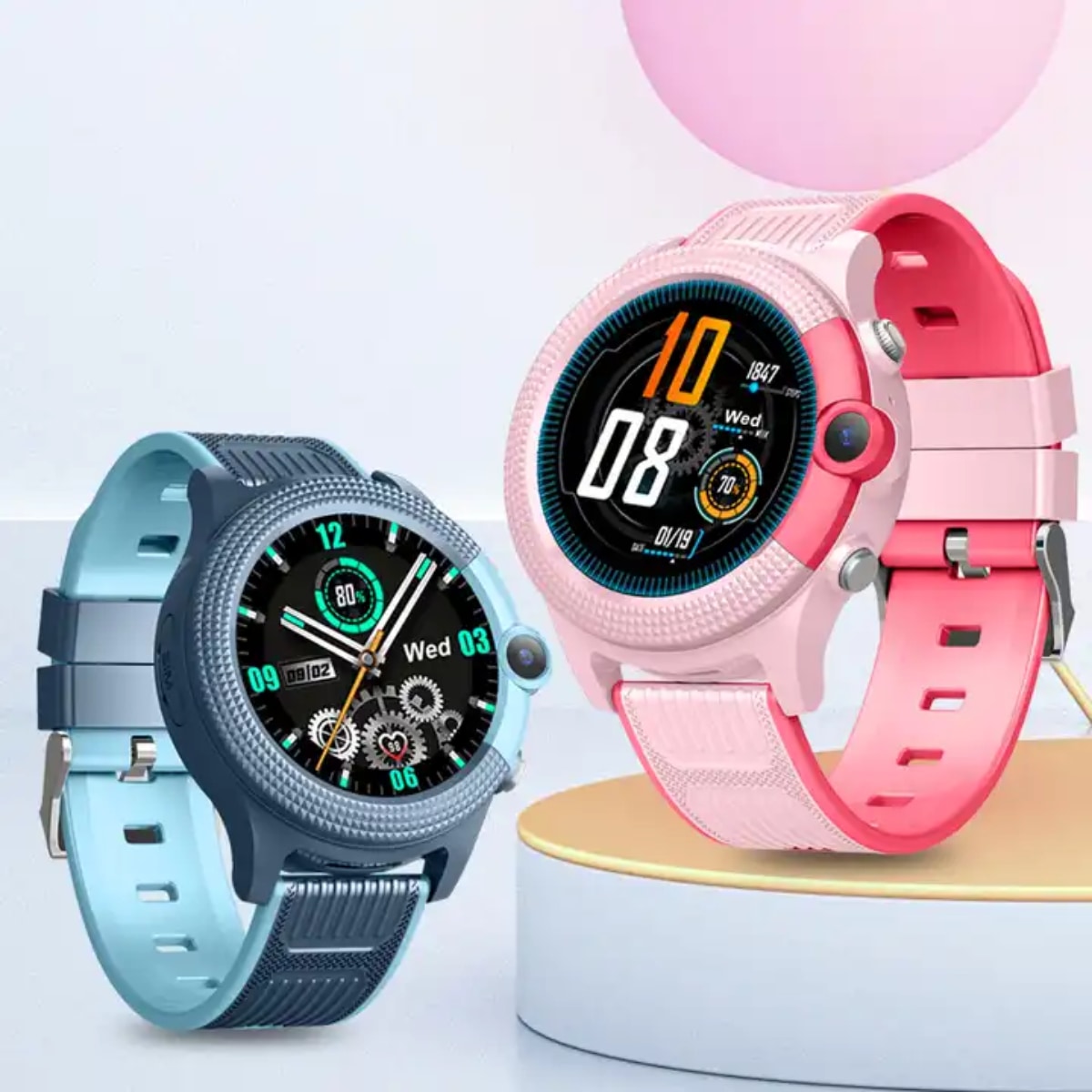Smartwatch voor kinderen SmartKid Elite met simkaart, GPS, camera