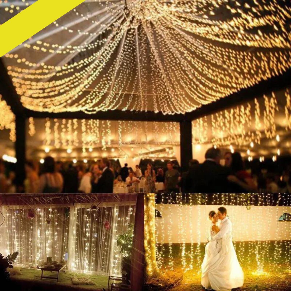 LED Lichtgordijn 3x3m