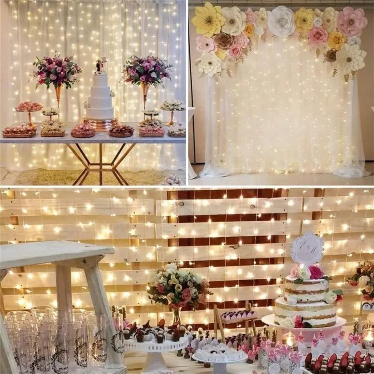 LED Lichtgordijn 3x3m