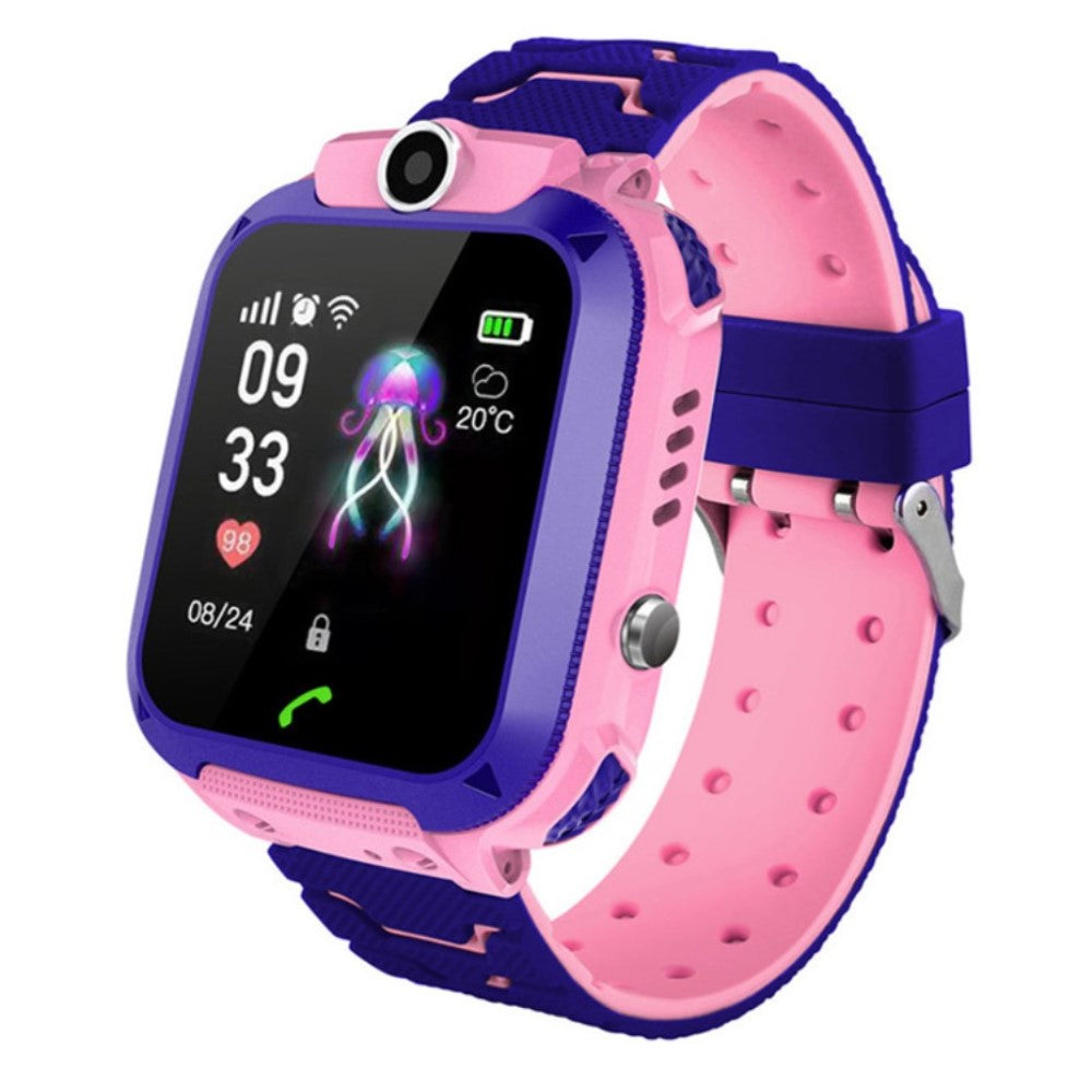 Kinder smartwatch met camera, GPS-tracking, telefoongesprekken voeren, SOS-knop