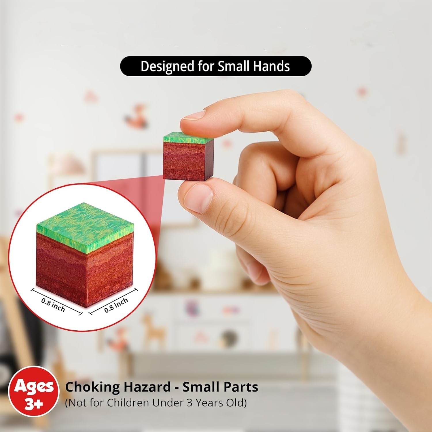 MAGNECRAFT Magnetic Blocks – 200 stuks magnetische bouwblokken STEM-speelgoed voor kinderen vanaf 3 jaar