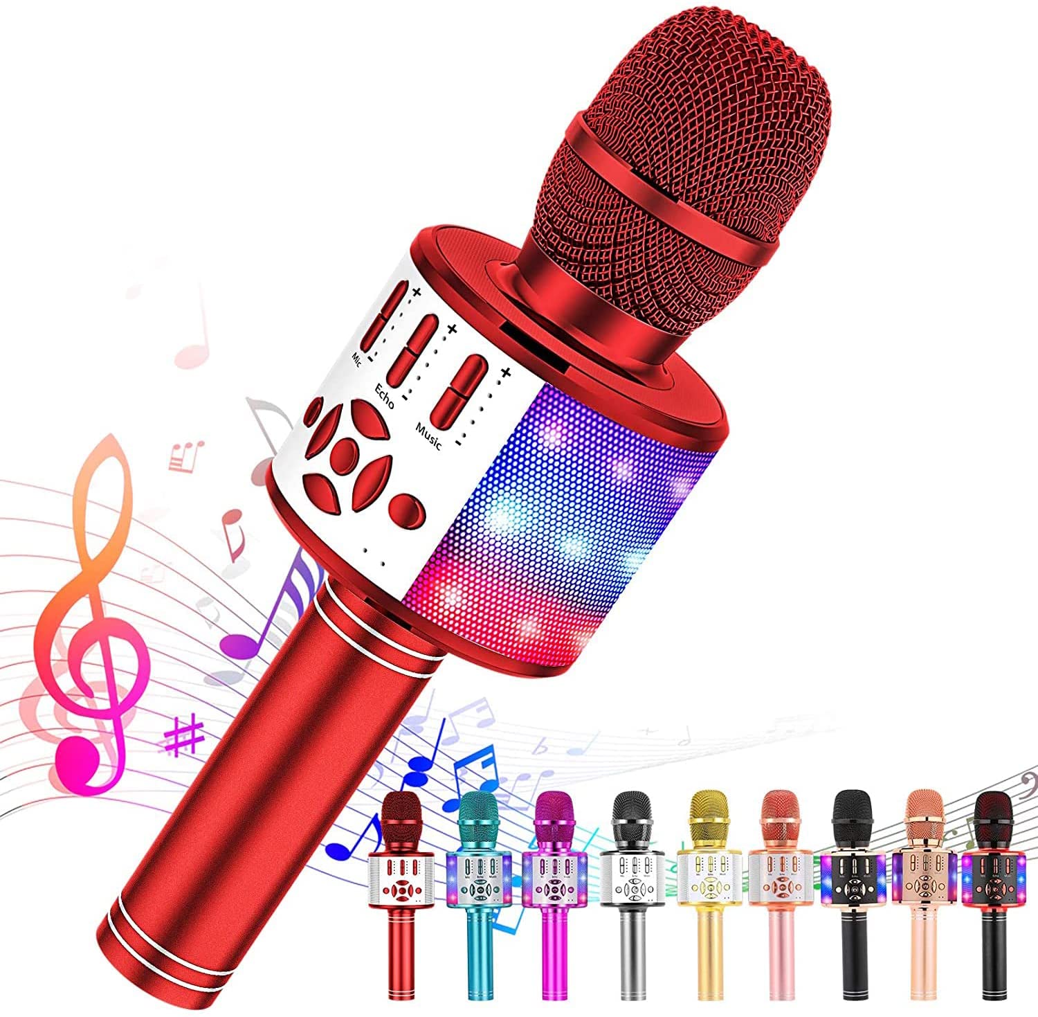 Bluetooth karaoke microfoon