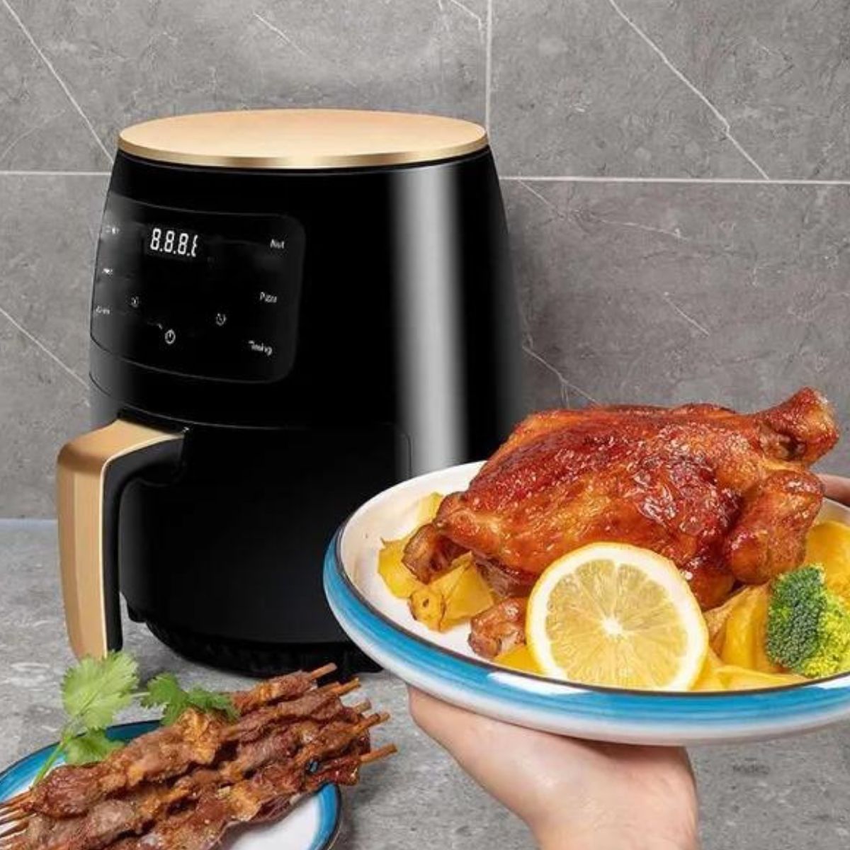 Lucht frituur capaciteit 4,5L