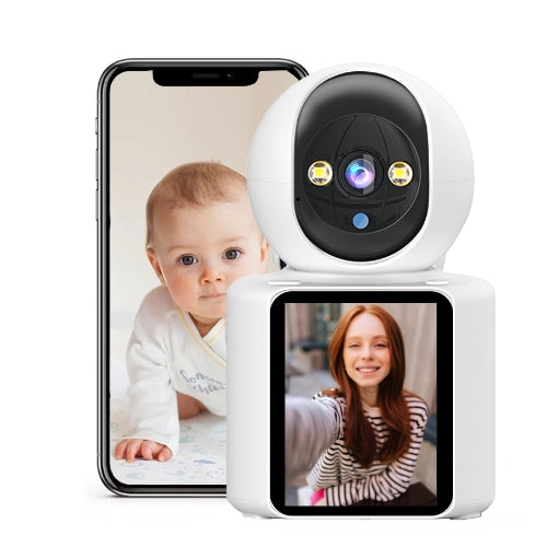 Slimme draadloze babyfoon met nachtzicht en tweerichtings video- en audiocommunicatie