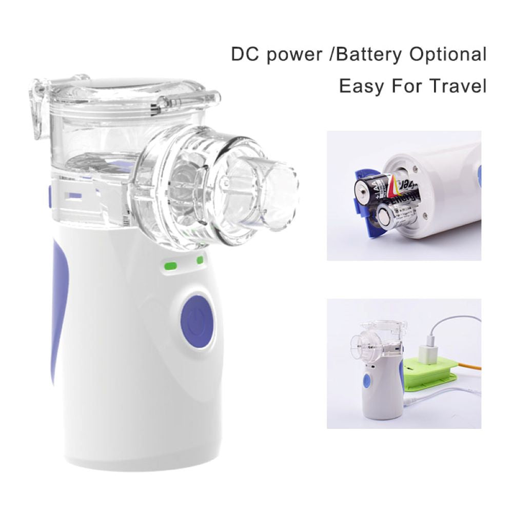 Stille inhalator op batterijen voor baby's, kinderen en volwassenen