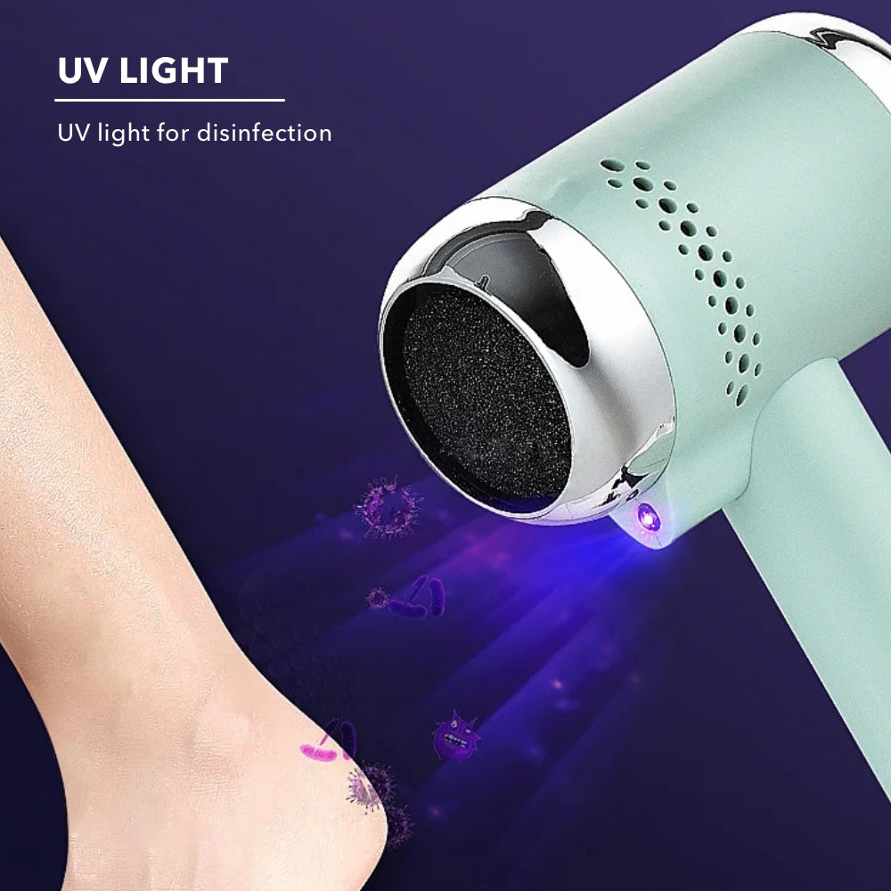 Elektrisch vacuümapparaat voor voetverzorging