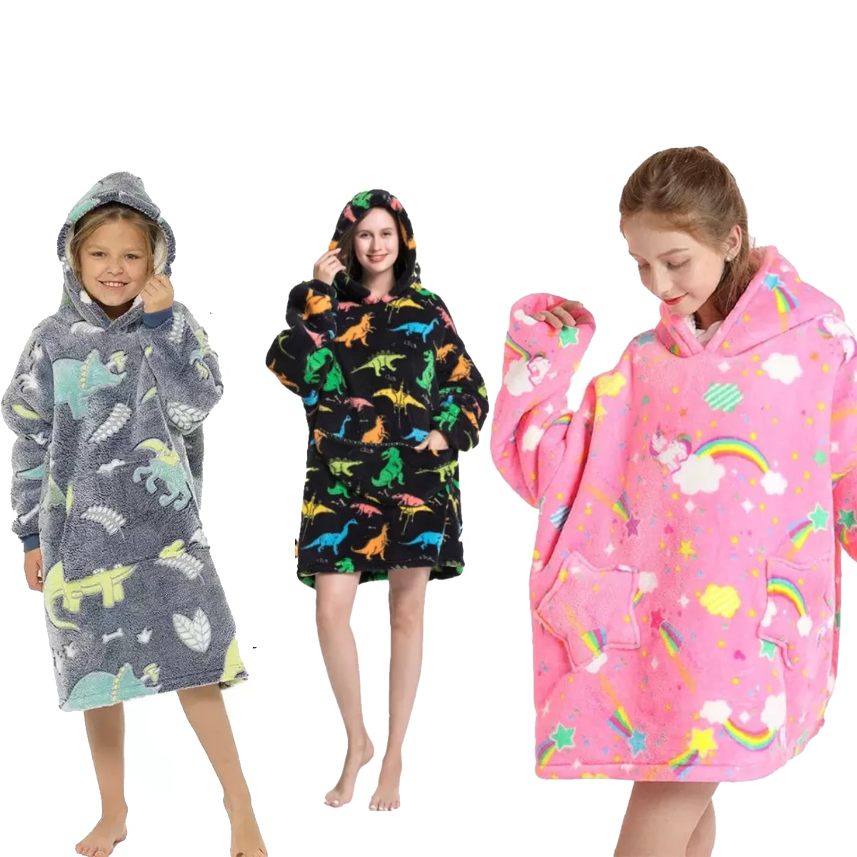 Hoodie deken voor kinderen