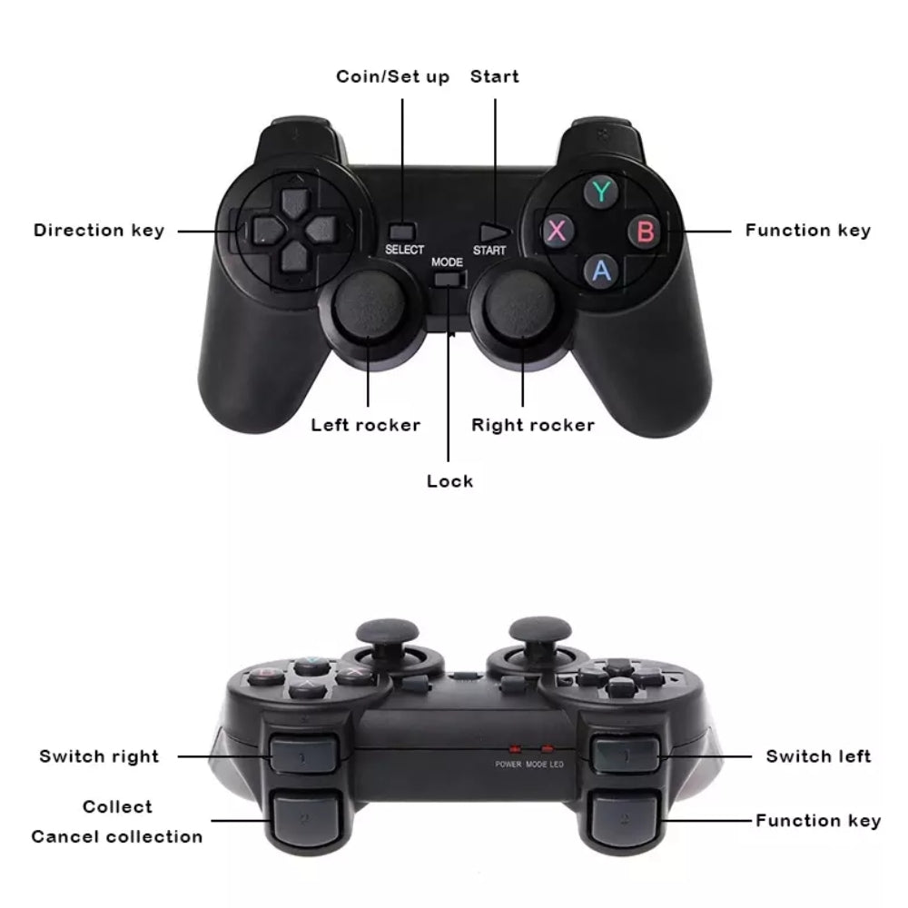 Draadloze gaming controller PS4/PC/Android/iOS