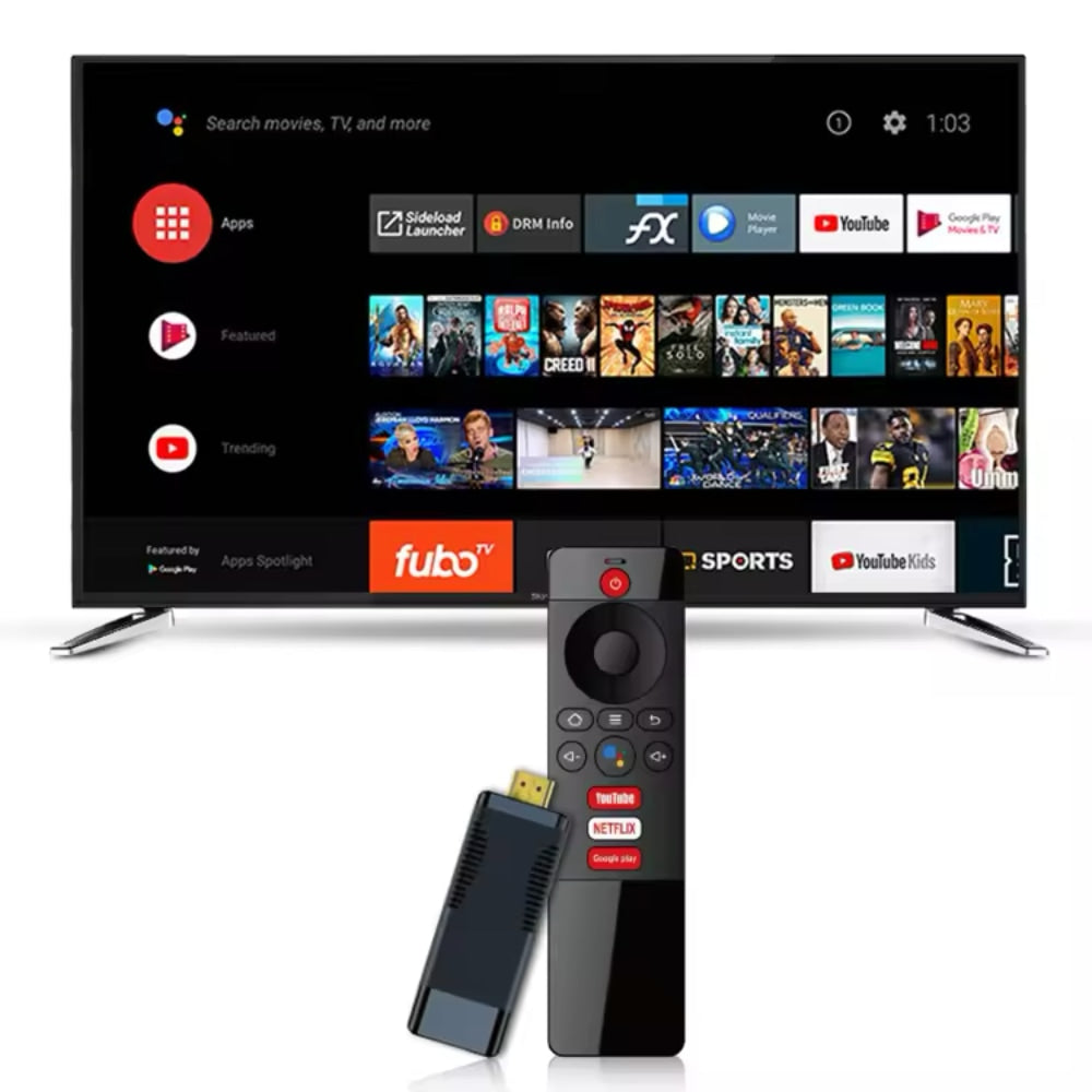 Android Smart tv-stick 4K, HDMI