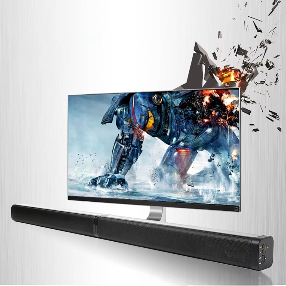 Soundbar met bluetooth en draadloos opladen / Multifunctionele soundbar met bluetooth