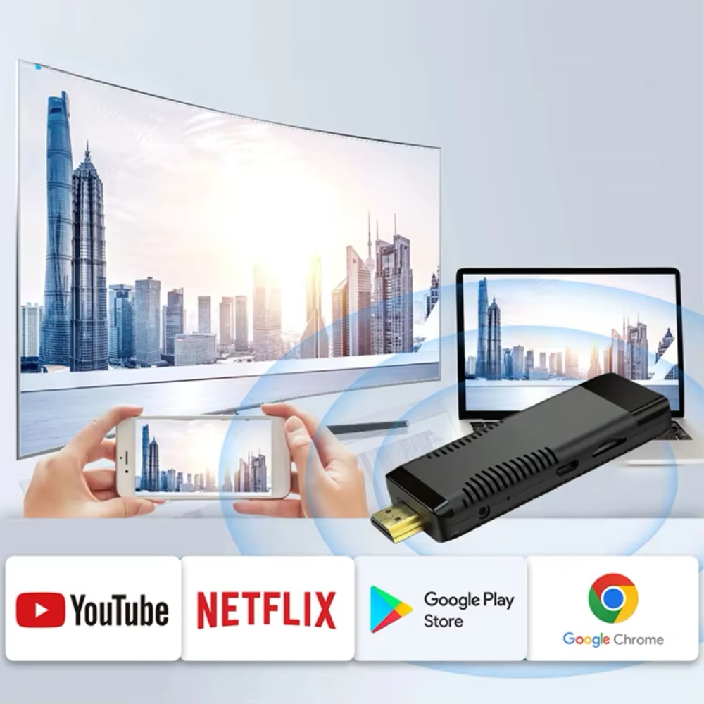 Android Smart tv-stick 4K, HDMI