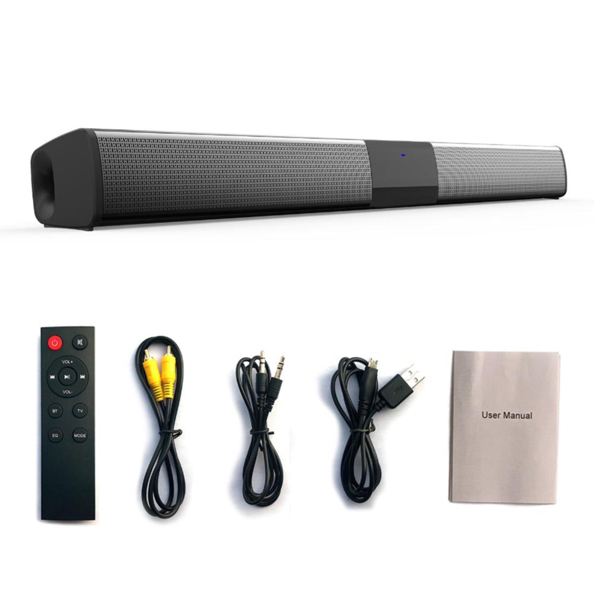 SonicLine 4.0 Bluetooth soundbar – 55 cm, 4 luidsprekers, surround sound